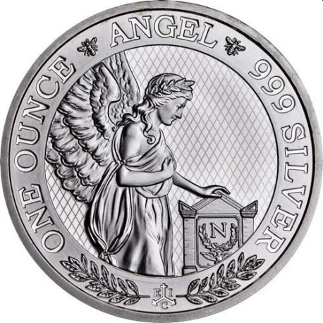 ST HELENA 1 oz silver NAPOLEON ANGEL 2021 £1