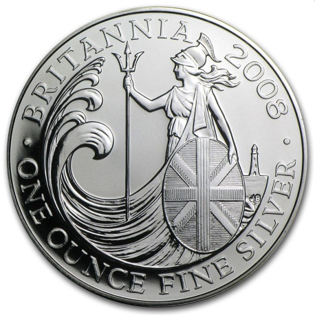 1 oz silver BRITANNIA 2008