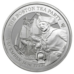 1 oz silver The BOSTON TEA PARTY 2023 bu £1