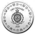 NIUE 1 oz silver PAC-MAN 40th ANNIVERSARY 2020 $2