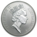 1 oz silver $1 KANGAROO 1998