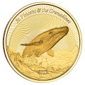 1 oz GOLD 2023 ST VINCENT & GRENADINES Eastern Caribbean EC8 WHALE $2 BU