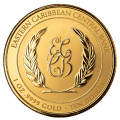1 oz GOLD 2023 ST VINCENT & GRENADINES Eastern Caribbean EC8 WHALE $2 BU