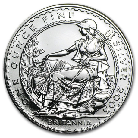 1 oz silver BRITANNIA 2005