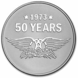 1 oz silver KISS 50th Anniversary 2023 $2 bu
