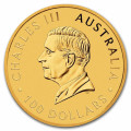 PM 1 oz GOLD NUGGET 2023 BU $100 Australia Kangaroo
