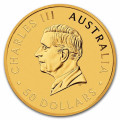 PM 1/2 oz GOLD NUGGET 2023 BU $50 Australia KANGAROO