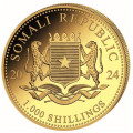 GOLD 1 oz LEOPARD 2023 SOMALIA 1000 Shillings