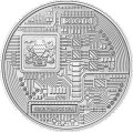 1 oz silver CRYPTO coin 2020 LITECOIN bu