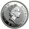 1 oz silver KOOKABURRA 1991