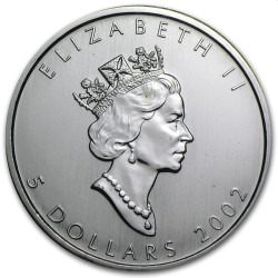 1 oz silver LIBERTAD 2002