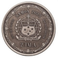 Samoa 1 oz silver PACIFIC MERMAID 2022 BU ANTIQUED 2 Tala