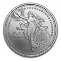 1 oz silver ICONS OF INSPIRATION 2024 JOHANNES GUTENBERG bu