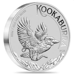 PM 1 kilo silver KOOKABURRA 2024 $30 Australia 