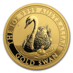 1 oz gold SWAN 2018 bu $100