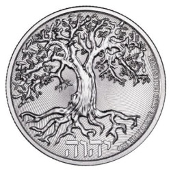1 oz silver Niue TREE OF LIFE 2022 $2 ARBRE DE VIE