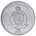 1 oz silver Niue TREE OF LIFE 2022 $2