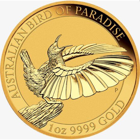 1 oz GOLD Bird of Paradise Victoria’s Riflebird 2018