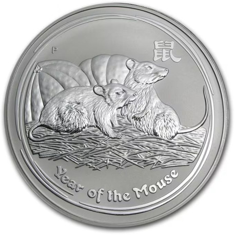 PM Lunar 3 DRAGON 1 kilo silver 2024 BU $30 Australia