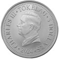 Nieu 1 oz silver MUSTANG 2024 $5 Proof-Like