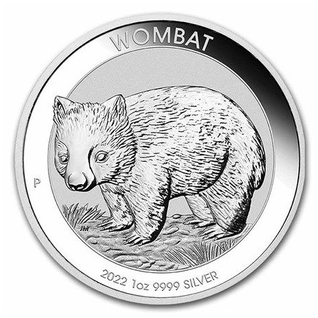 Perth Mint Dreaming Down Under – Wombat 2021 1/2oz Silver Proof Coin