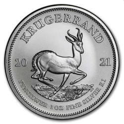 South Africa 1 oz silver Krugerrand 2021 Rand 1