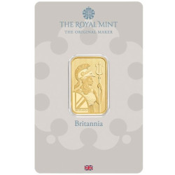 The Royal Mint GOLD BAR 20 gr BRITANNIA