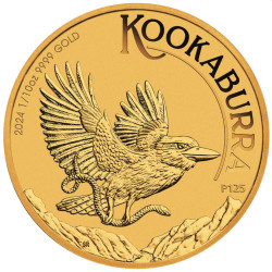 PM 1/10 oz gold KOOKABURRA 2023 $15 