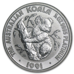 1 oz Platinum KOALA 1995