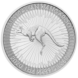 RAM 1 oz silver RED KANGAROO 2020 $1 