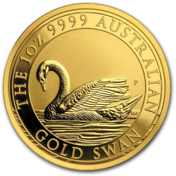 1 oz GOLD SWAN 2017 Perth Mint