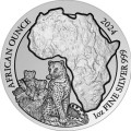 1 oz SILVER RWANDA MOUNTAIN GORILLA 2023 CFA 50 - 15th Annversary