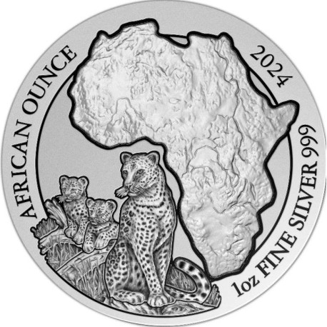 1 oz SILVER RWANDA MOUNTAIN GORILLA 2023 CFA 50 - 15th Annversary