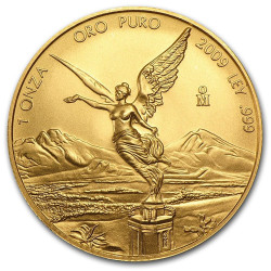 Mexico 1 oz gold LIBERTAD 2009 BU