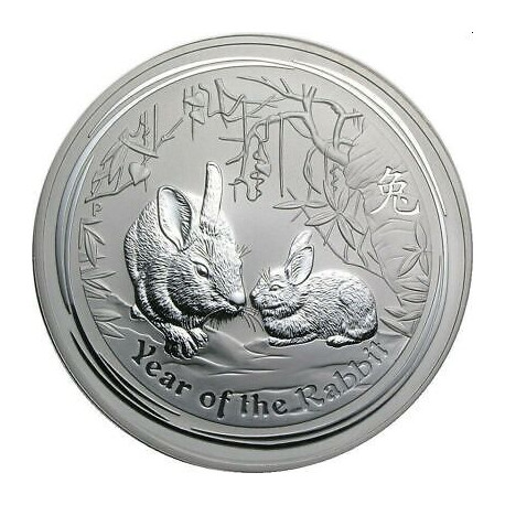 1/10 oz gold LUNAR RABBIT 2011