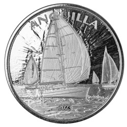 1 oz silver 2023 EC8 ORIOLE 2023 $2 BU MONTSERRAT Eastern Caribbean 