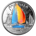 1 oz silver 2023 EC8 REGATTA 2023 $2 BU ANGUILLA Eastern Caribbean 