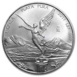 1 oz silver LIBERTAD 2011