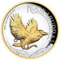 Australian Kookaburra 2024 2oz Silver Proof High Relief Gilded Coin