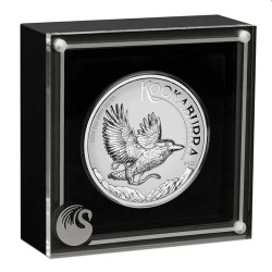 PM Australian Kookaburra 2024 5oz Silver Proof High Relief Incused Coin