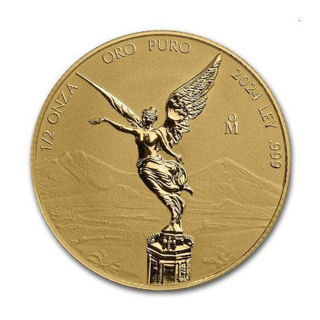 Mexico 1/2 oz GOLD LIBERTAD 2023 Reverse Proof