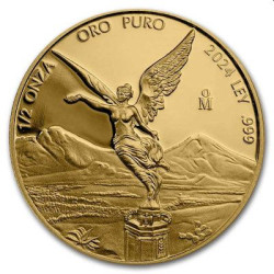 Mexico 1/2 oz GOLD LIBERTAD 2024 PROOF