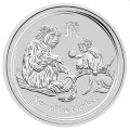 1/2 oz SILVER LUNAR MONKEY 2016