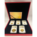 Gold CHINA PANDA 30 GR 2017 BU 500 YUAN NGC MS70 FDI 5 coin set in Box+COA