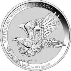 1 oz silver WEDGE TAILED EAGLE 2015 $1 bu