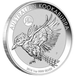 1 oz silver KOOKABURRA 2018 $1 Privy PANDA