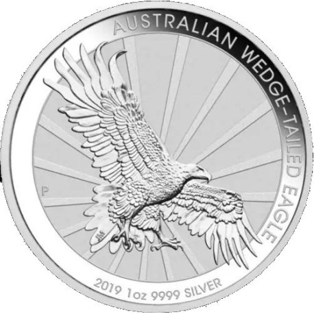 1 oz silver WEDGE-TAILED EAGLE 2017 PROOF Box+coa