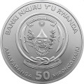 1 oz SILVER RWANDA NAUTICAL USS CONSTITUTION 2022 Amafranga 50