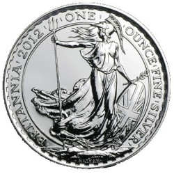 1 oz silver BRITANNIA 2012