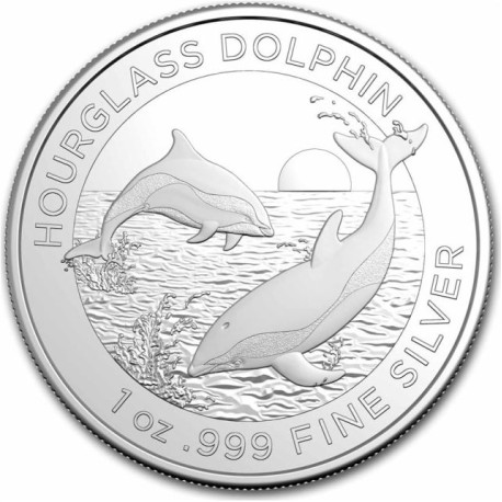 1 oz silver RAM ROUGH-TOOTHED Dolphin 2023 $1 Royal Australian Mint